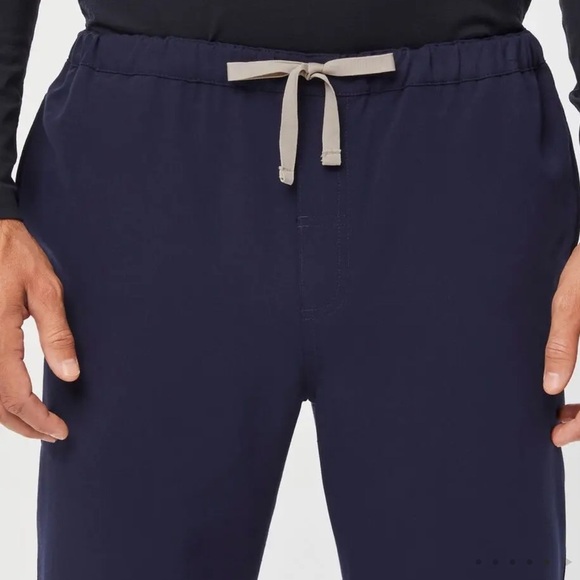 Figs Pisco Basic Scrub Pants Technical Size XL Elastic Waist 4 Pockets PO# 1810 - Picture 9 of 11